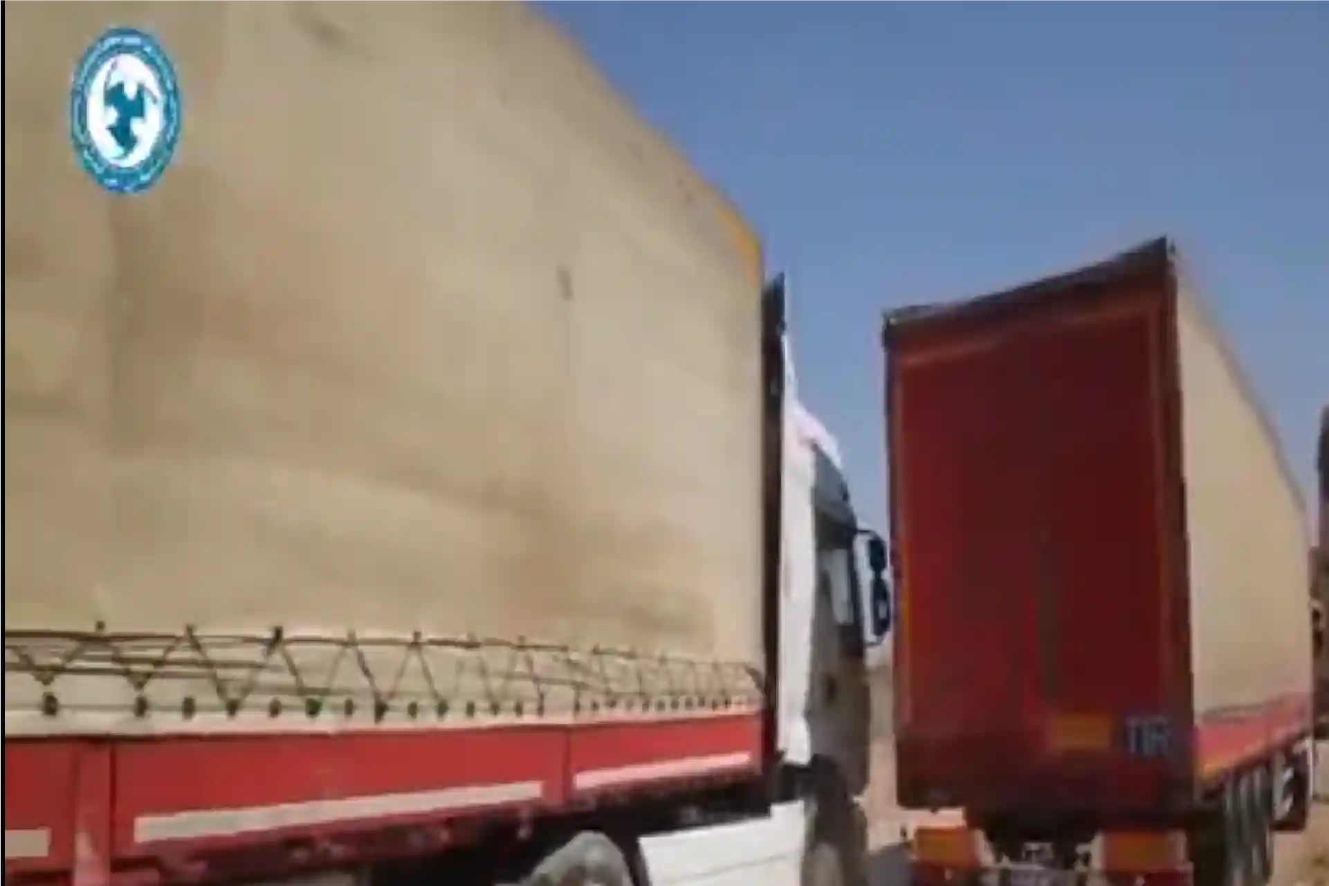 large food baskets in gaza
