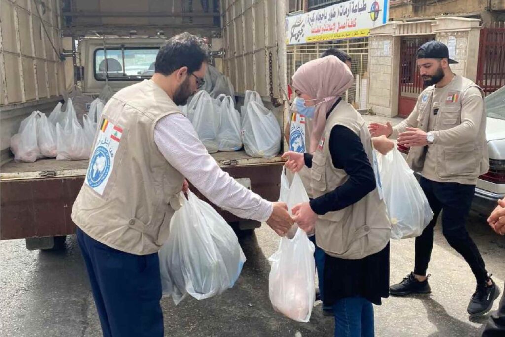food basket project in gaza